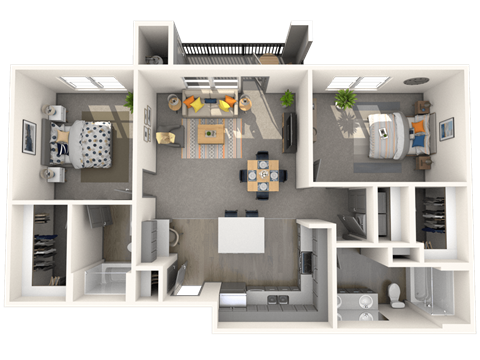 2 bedroom